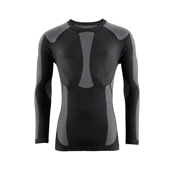 4PROTECT Funktionsshirt OMAHA Schwarz/Grau (3361)