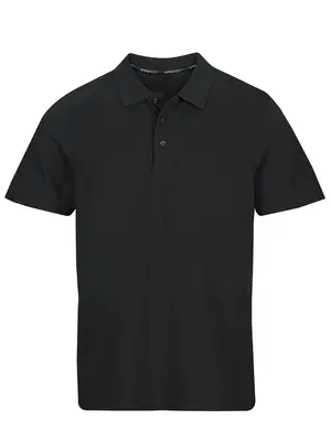 4PROTECT Polo-Shirt Herren Schwarz (3928)