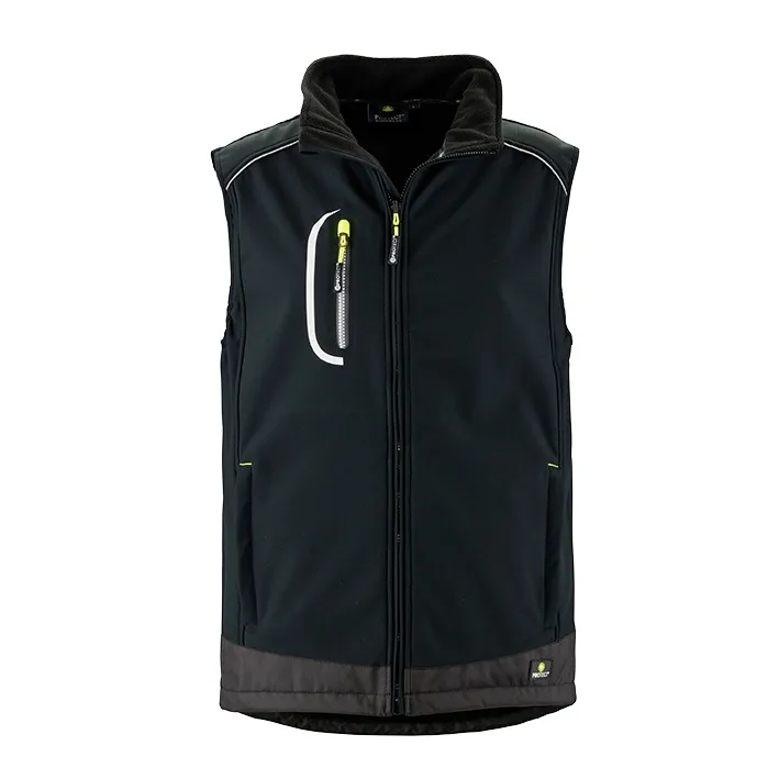 4PROTECT Softshellweste IDAHO Schwarz (3322)