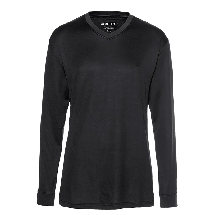 4PROTECT UV-Schutz-Langarm-Shirt AUSTIN Schwarz (3342)