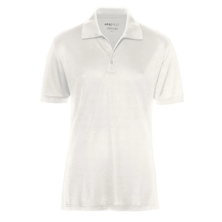 4PROTECT UV-Schutz-Poloshirt MADISON Weiß (3338)