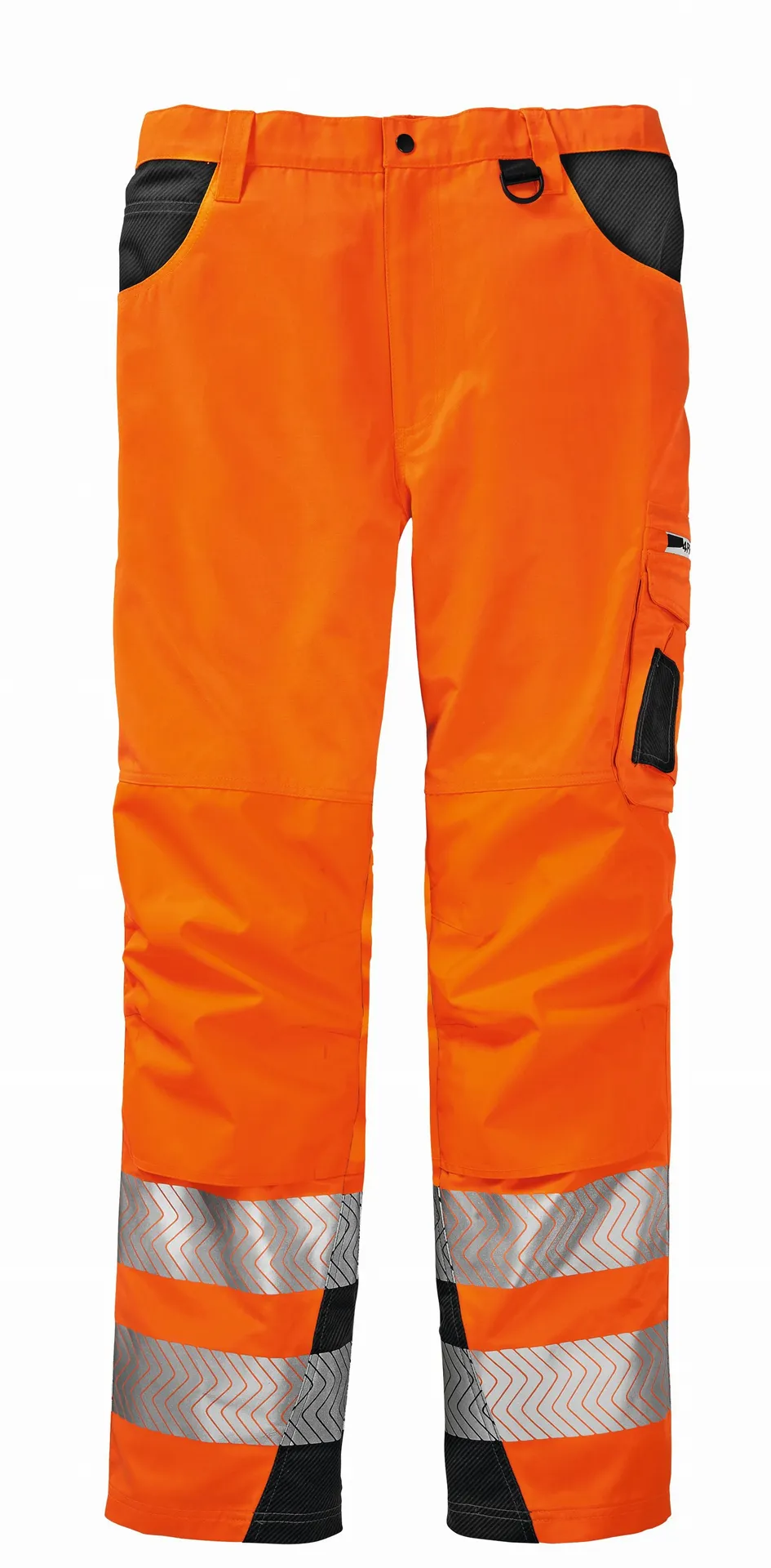4PROTECT Warnschutz-Bundhose TENNESSEE Leuchtorange/Grau (3850)