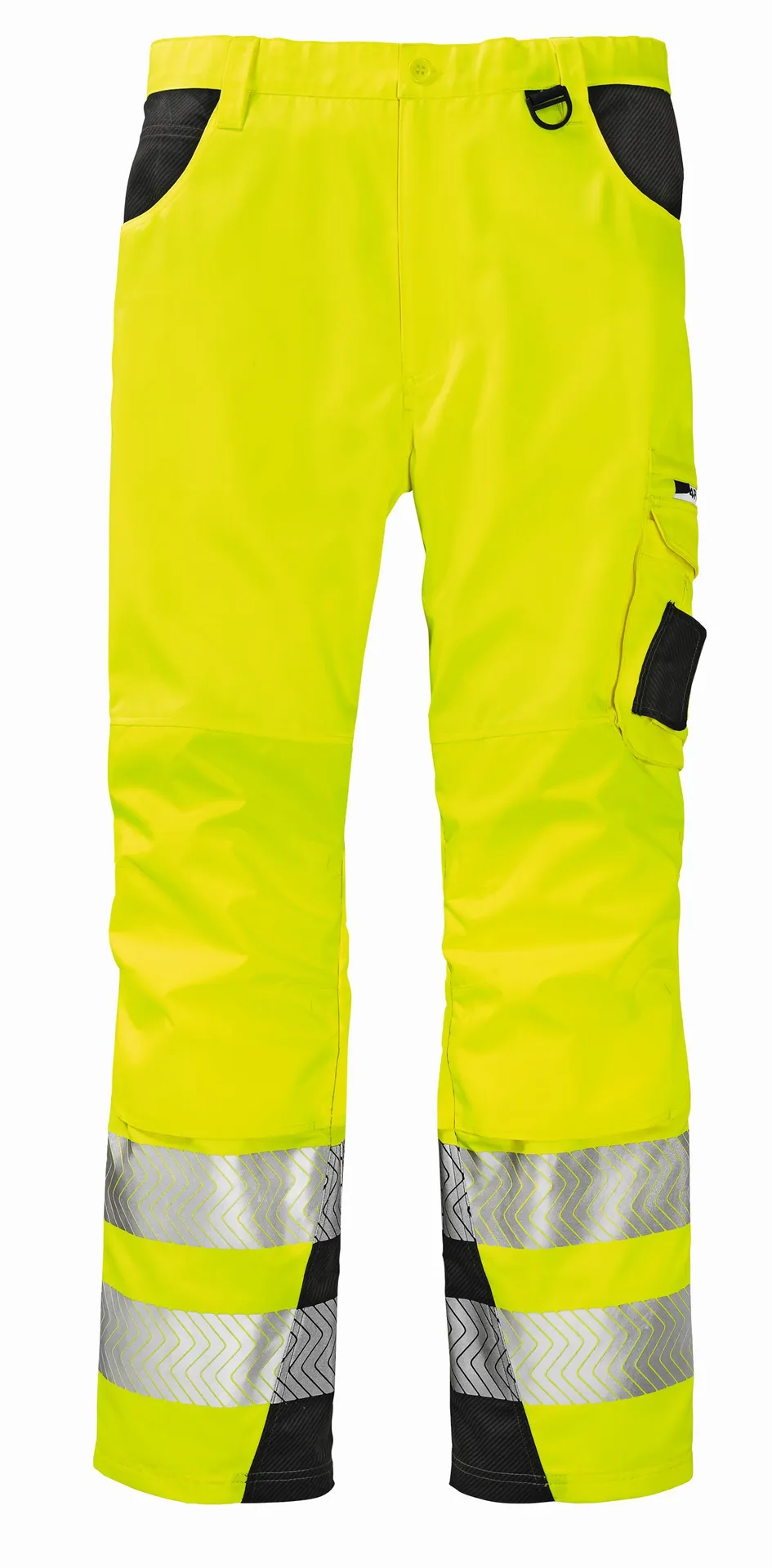 4PROTECT Warnschutz-Bundhose TENNESSEE Leuchtgelb/Grau (3856)