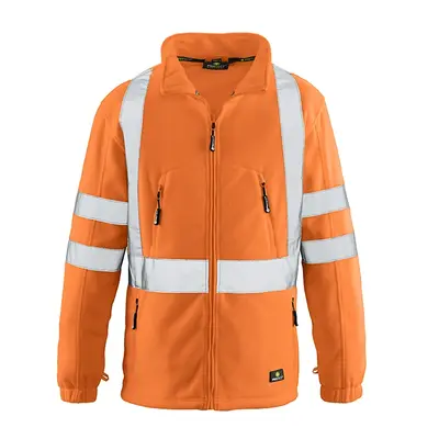 4PROTECT Warnschutz-Fleecejacke SEATTLE Leuchtorange (3460)