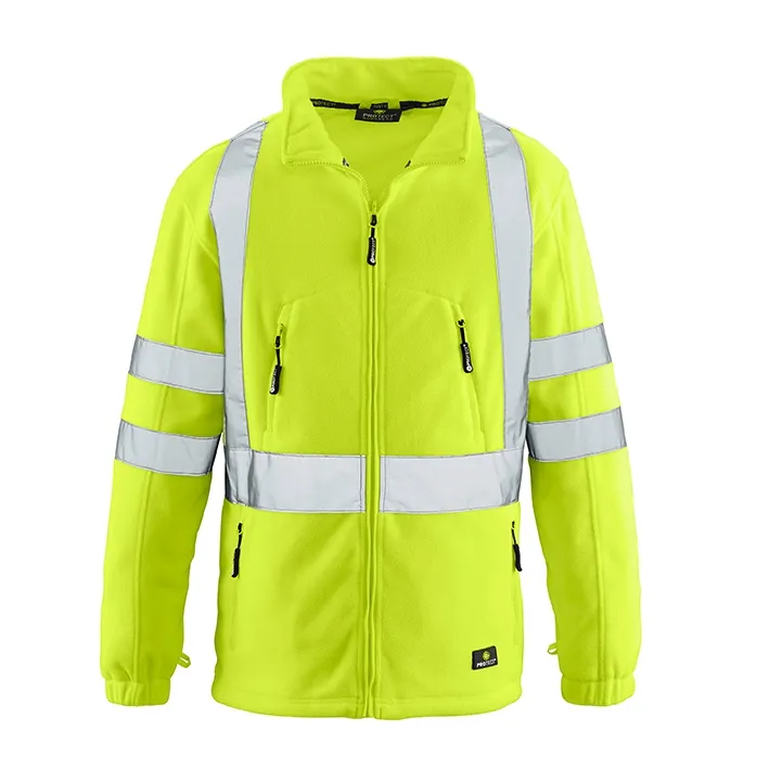 4PROTECT Warnschutz-Fleecejacke SEATTLE Leuchtgelb (3465)