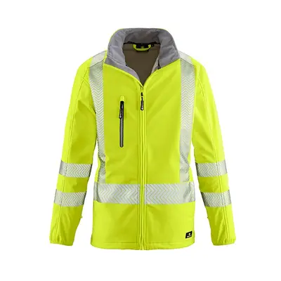 4PROTECT Warnschutz-Softshelljacke TYLER Leuchtgelb (3477)