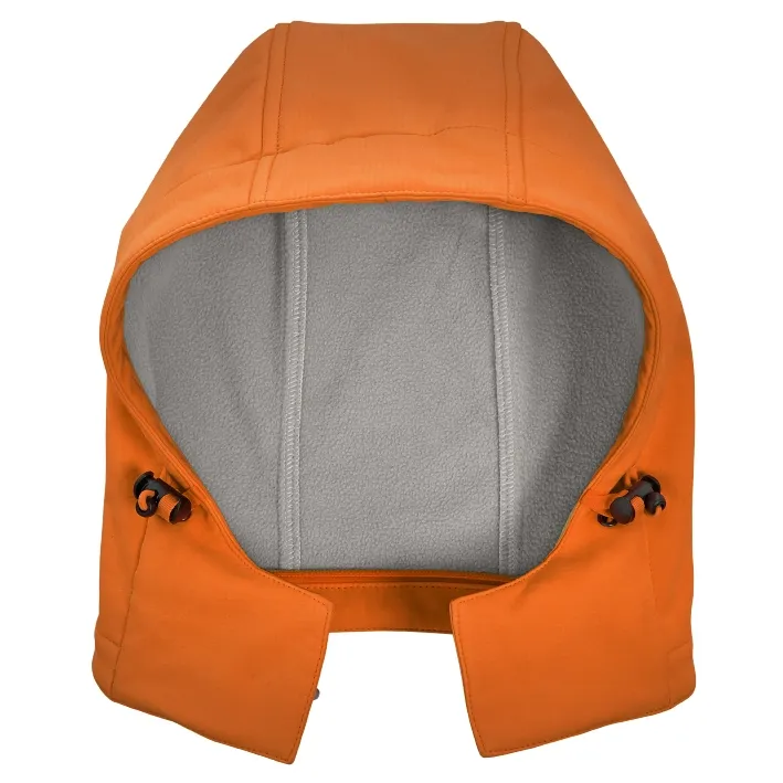 4PROTECT Warnschutz Softshellkapuze Leuchtorange (3473)