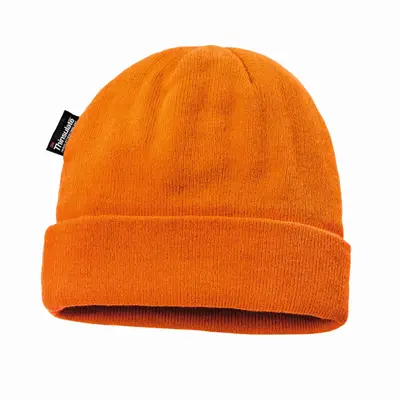 4PROTECT Warnschutz Strickmütze Leuchtorange (8460)