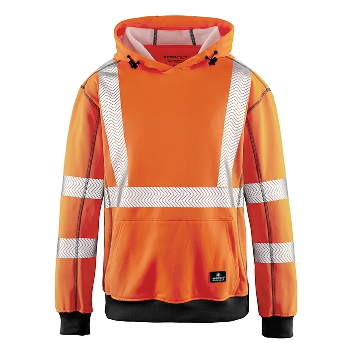 4PROTECT Warnschutz UV-Hoodie Portland Leuchtorange (3445)