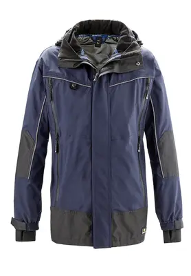 4PROTECT Wetterschutz-Jacke PHILLY Navy/Schwarz (3301)