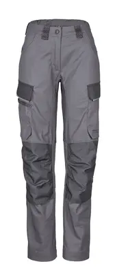 4PROTECT Workwear Damen-Hose Grau/Schwarz (3657)