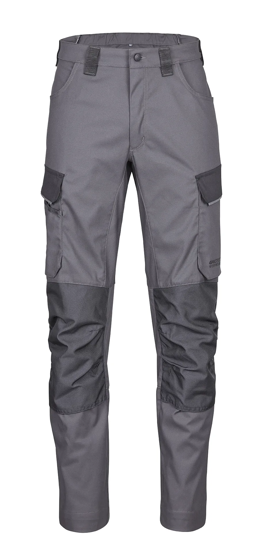 4PROTECT Workwear Herren-Hose Grau/Schwarz (3057)
