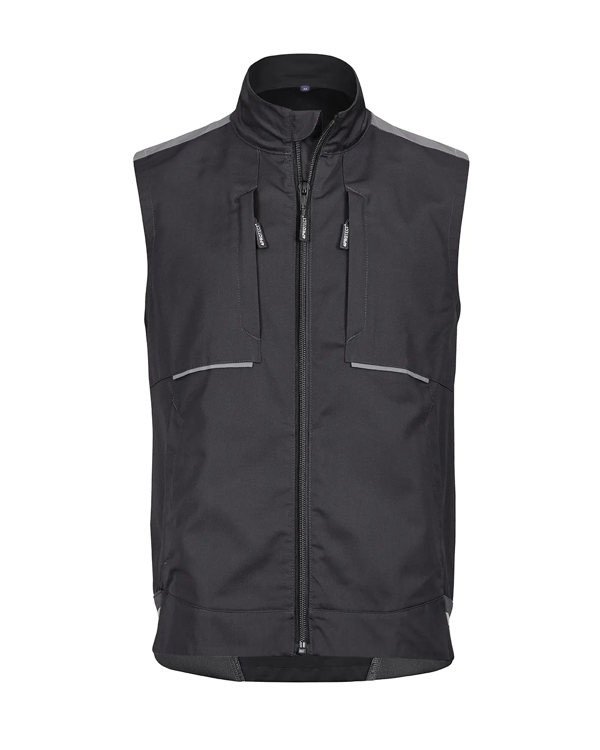 4PROTECT Workwear Weste Schwarz/Grau (3028)