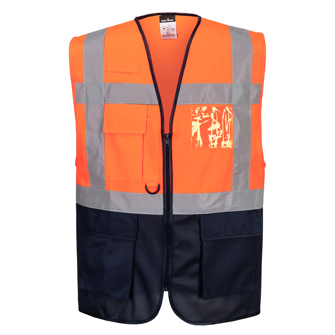 Portwest Warschau Hi-Vis Kontrast Exekutiv Weste (C476)