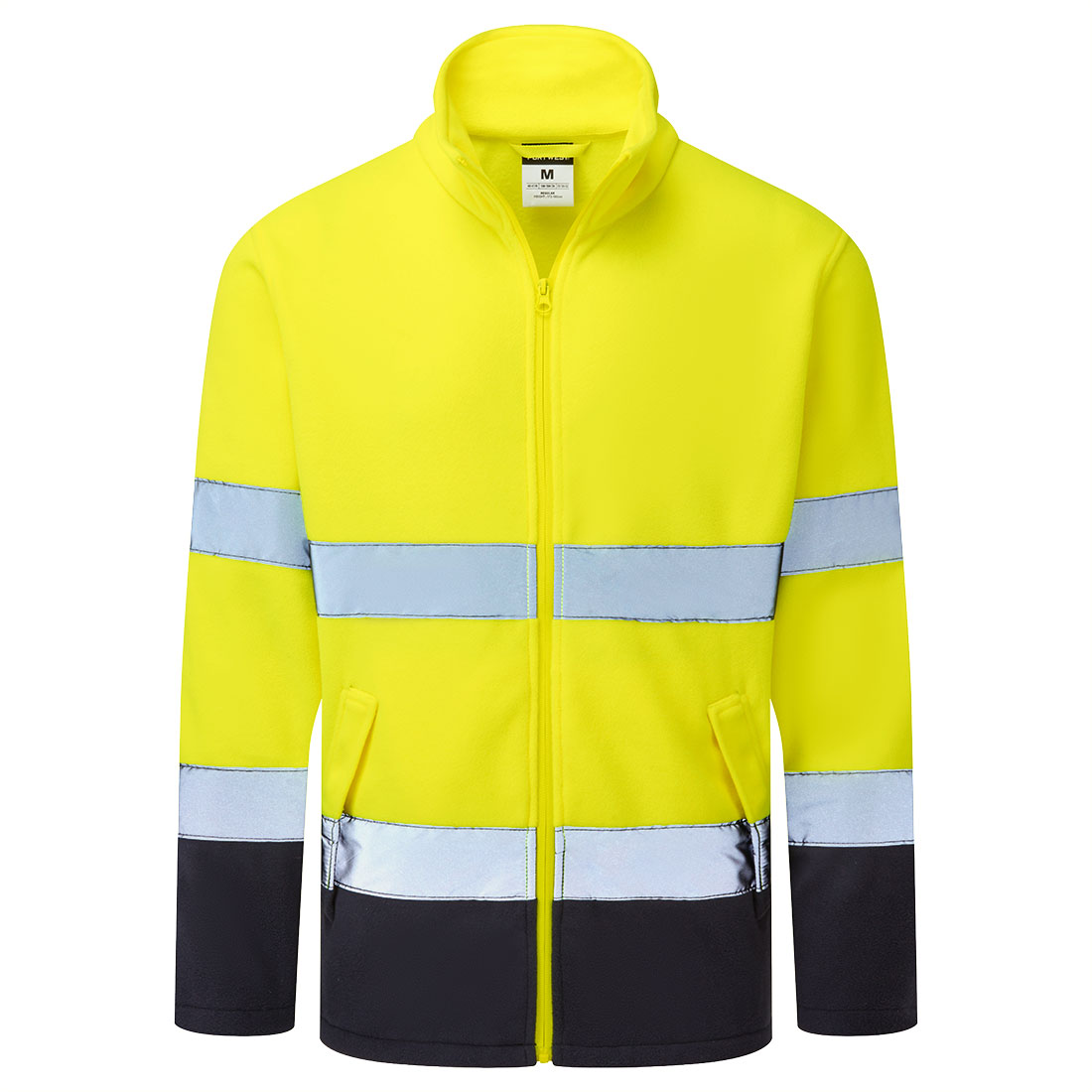Portwest ES1 Essential Contrast Fleece (ES251) Gelb/Marine 4XL