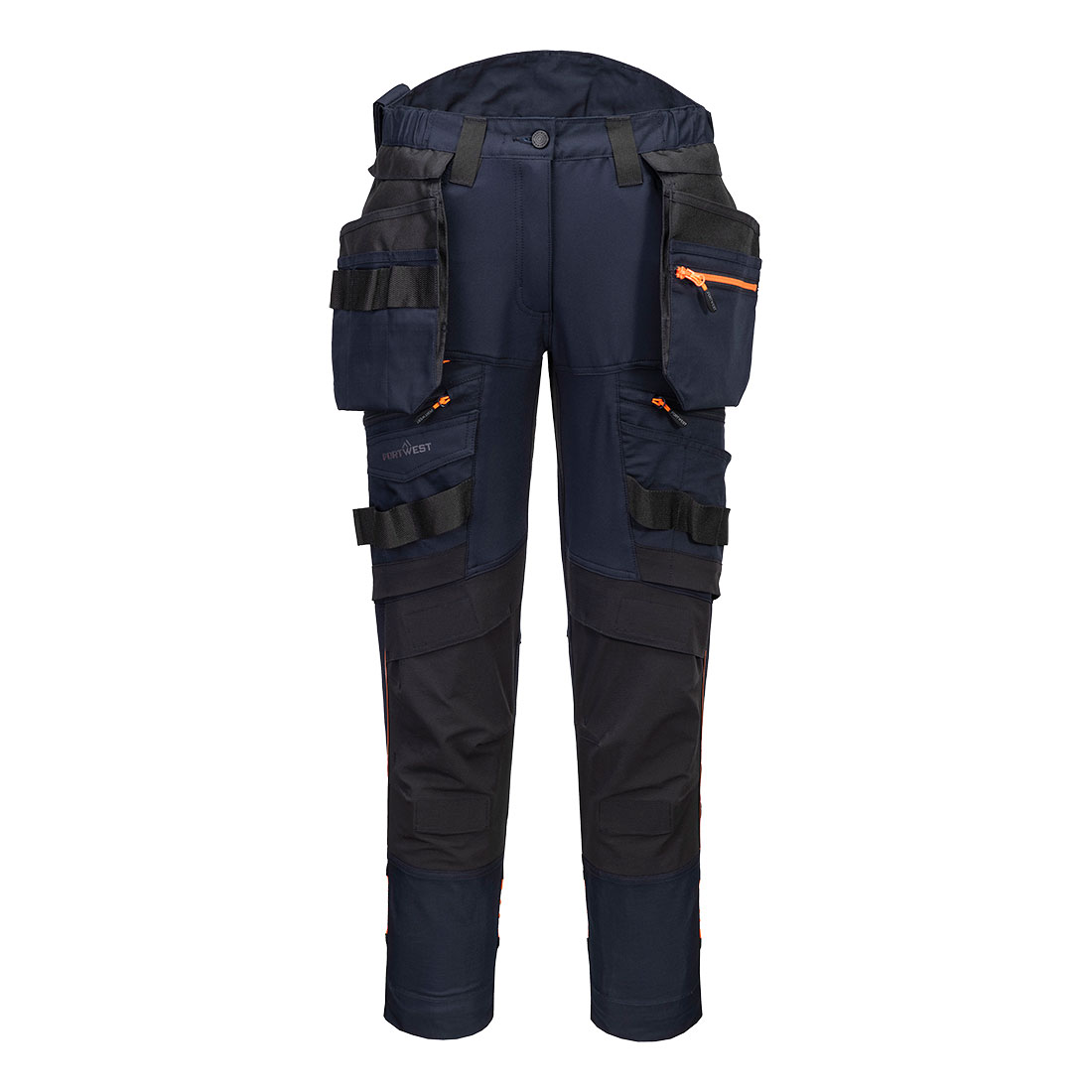 Portwest DX4 Damenbundhose mit abnehmbaren Holstertaschen (DX452) Marine 34