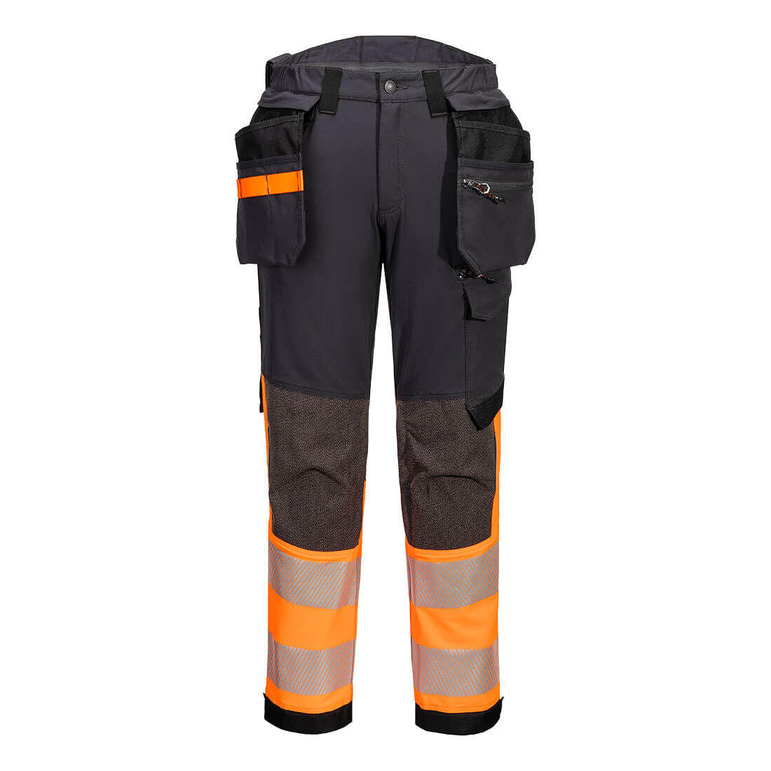 Portwest EV4 Hi-Vis Stretch Bundhose mit abnehmbaren Holstertaschen Klasse 1 (EV442)
