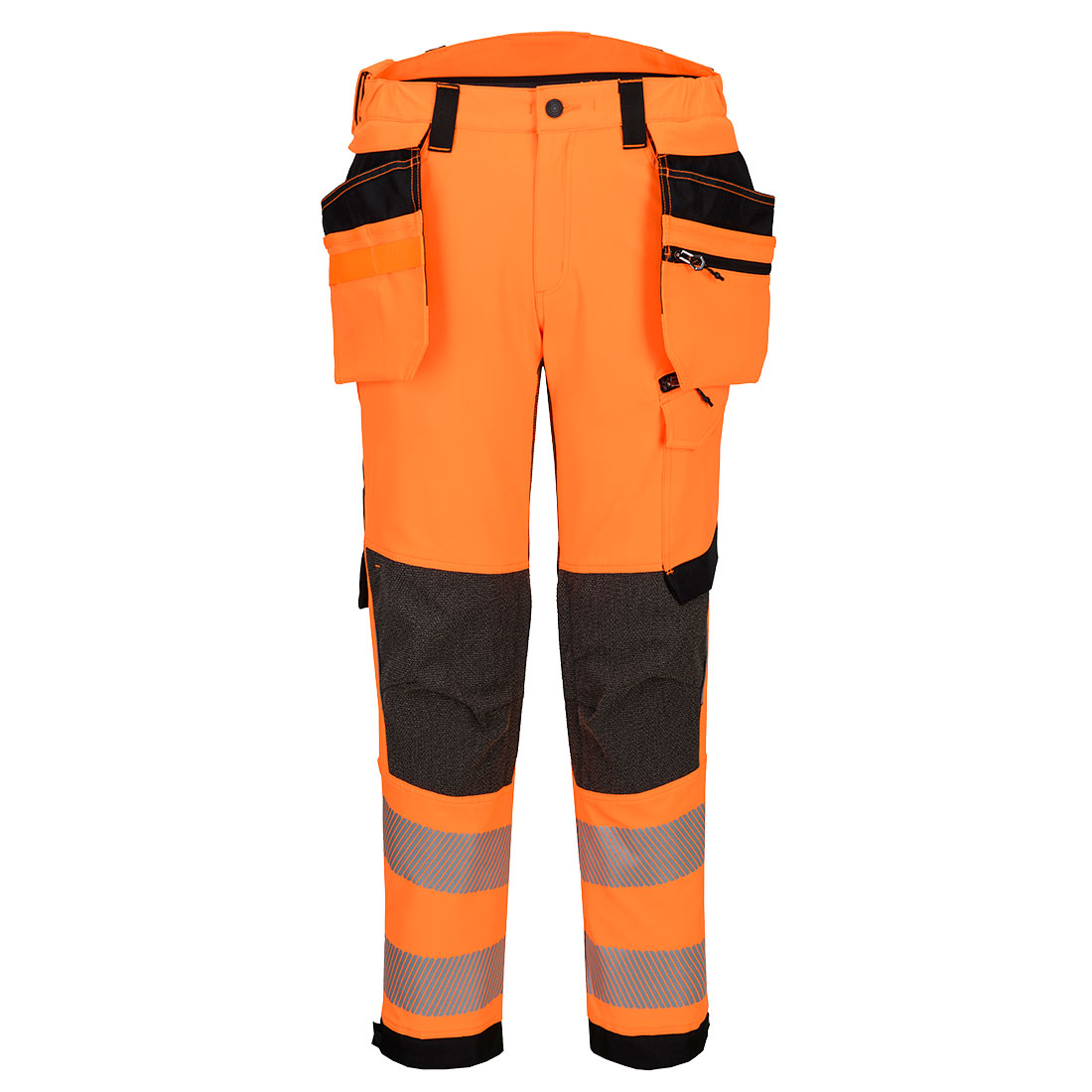 Portwest EV4 Hi-Vis Stretch Bundhose mit abnehmbaren Holstertaschen Klasse 2 (EV448)