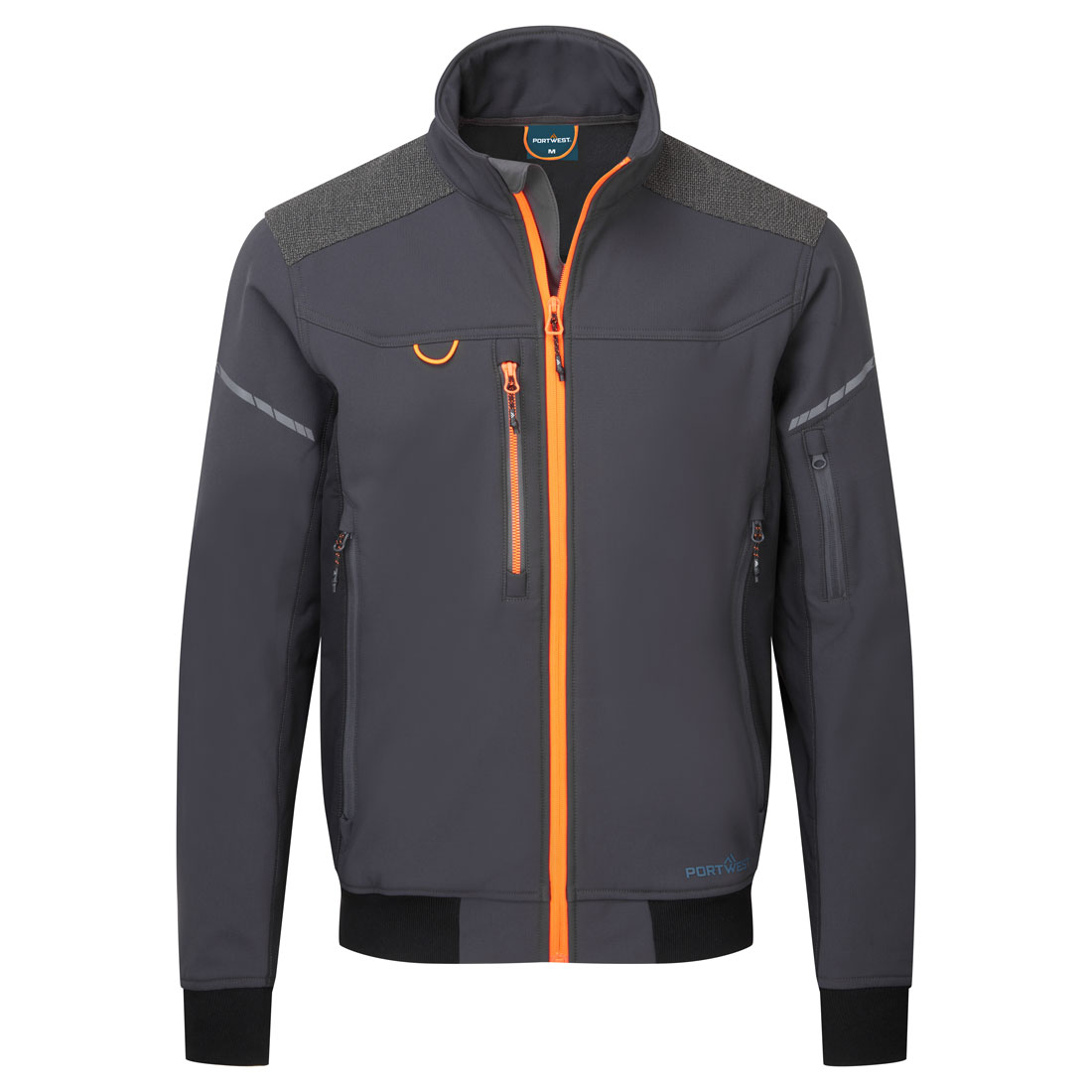 Portwest EV4 Softshell-Piloten-Jacke (3L) (EV464) Metallgrau M Tall