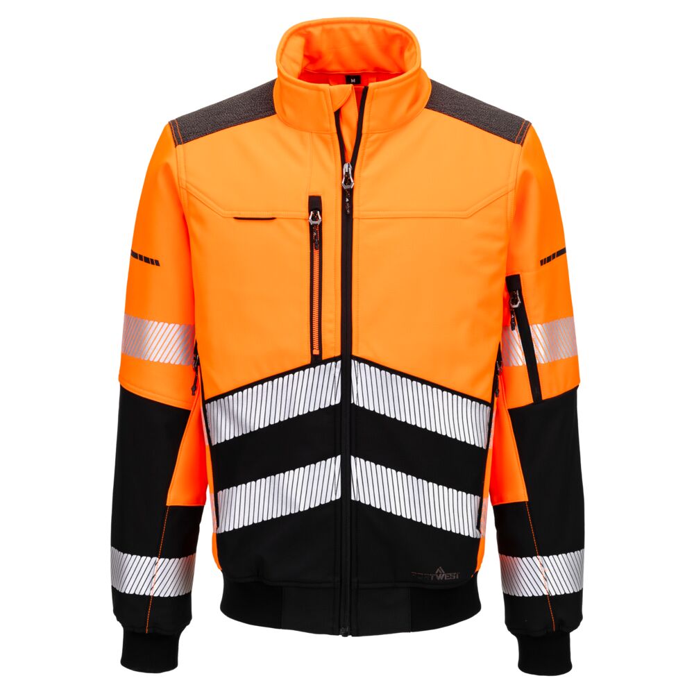 Portwest EV4 Hi-Vis Softshell Pilotjacke (3L) (EV468)