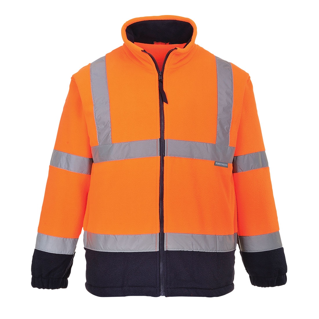 Portwest Hi-Vis Kontrast Fleecejacke (F301)