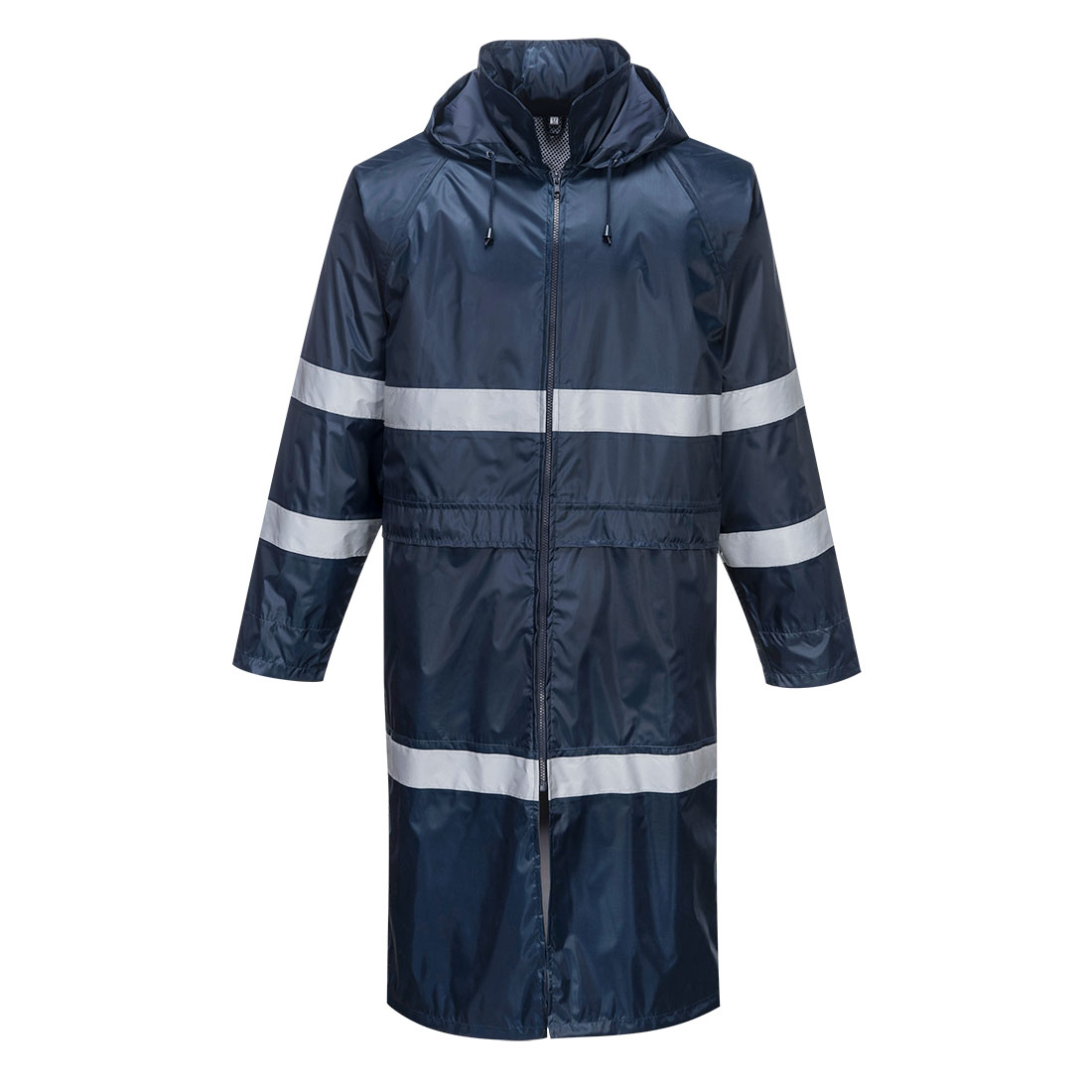 Portwest Klassischer Iona Regenmantel (F438) Marine XL