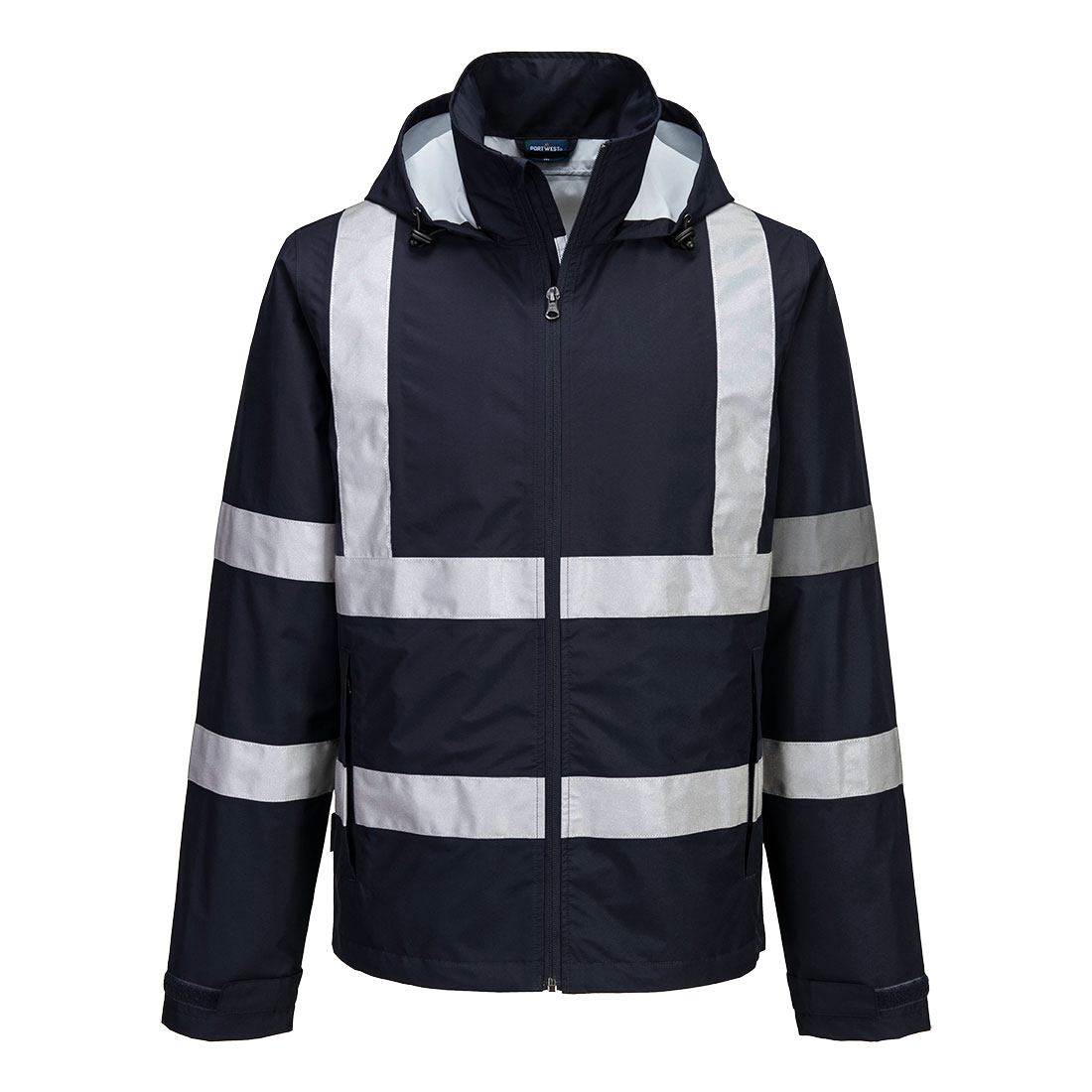 Portwest Iona leichte und packbare Jacke (F442) Dunkel Marine XXL