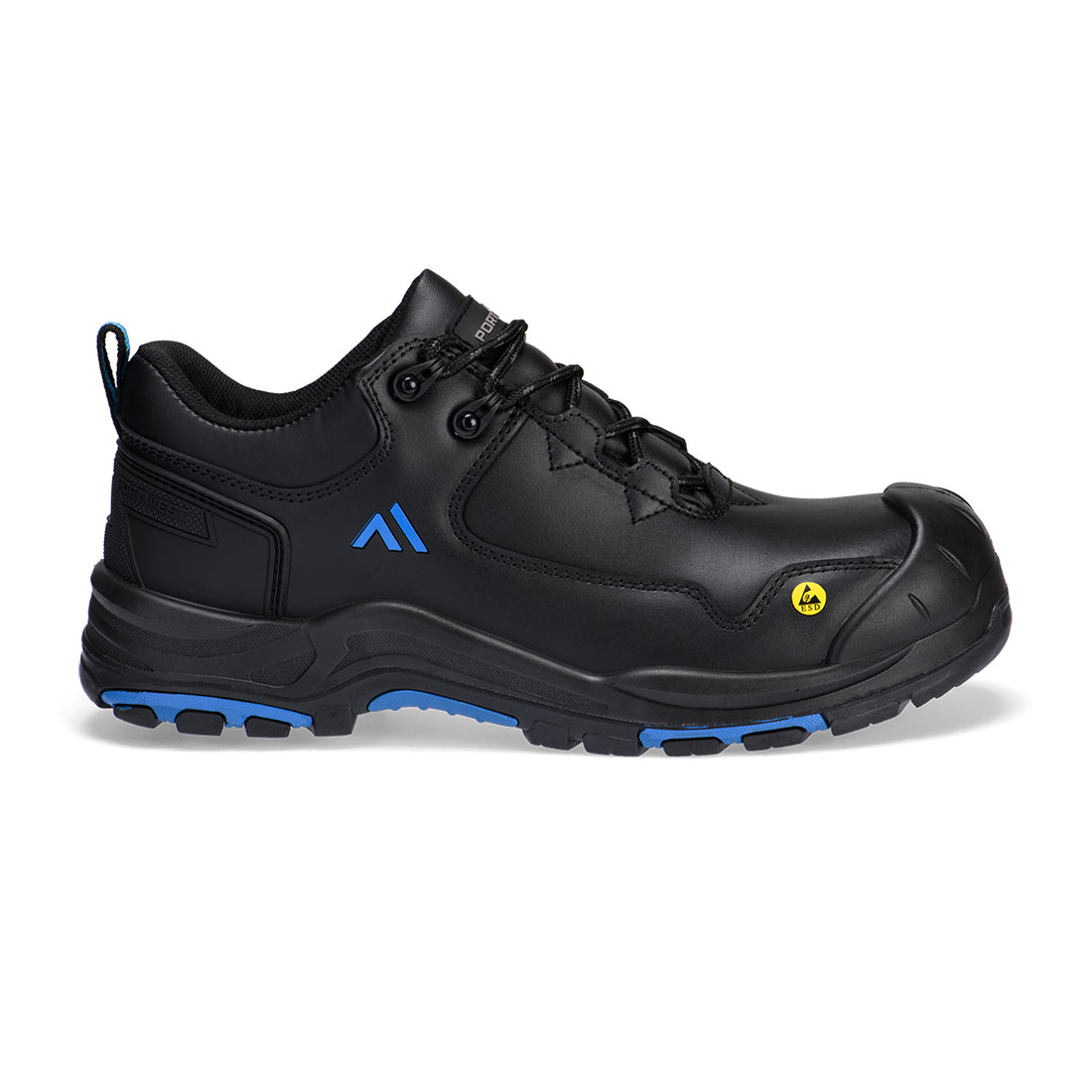 Portwest Apex Compositelite-Schuh S3S ESD HRO SR SC FO (FC19) Schwarz/Blau 41
