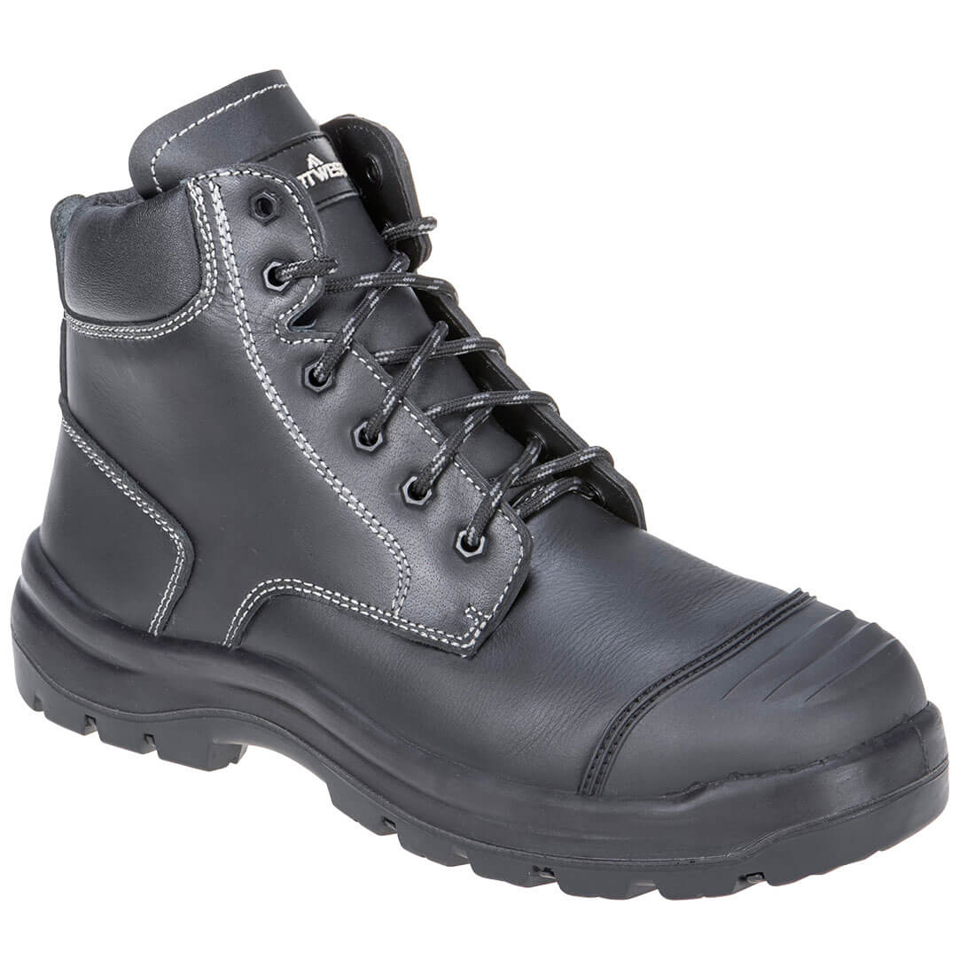 Portwest Clyde Sicherheitsstiefel S3 HRO CI HI FO (FD10) Schwarz 42
