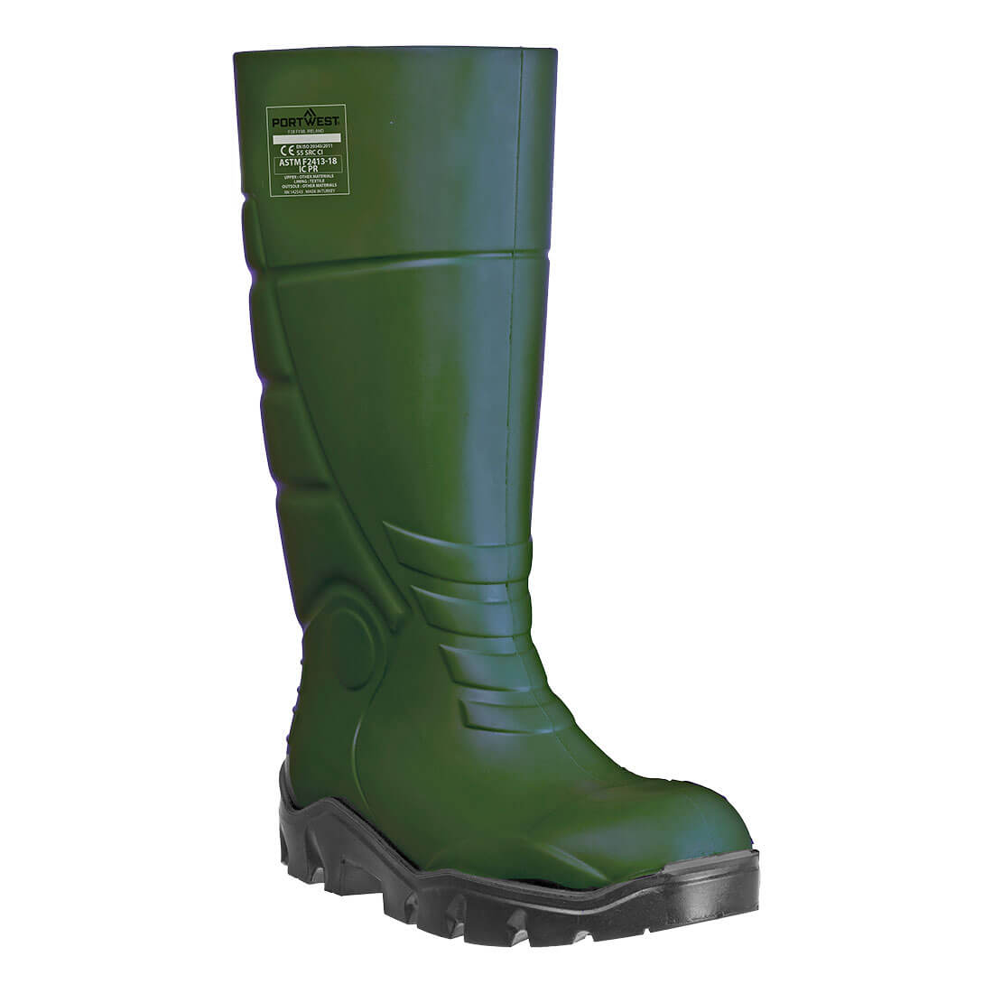Portwest PU Sicherheits-Gummistiefel Wellington S5 CI FO (FD95)