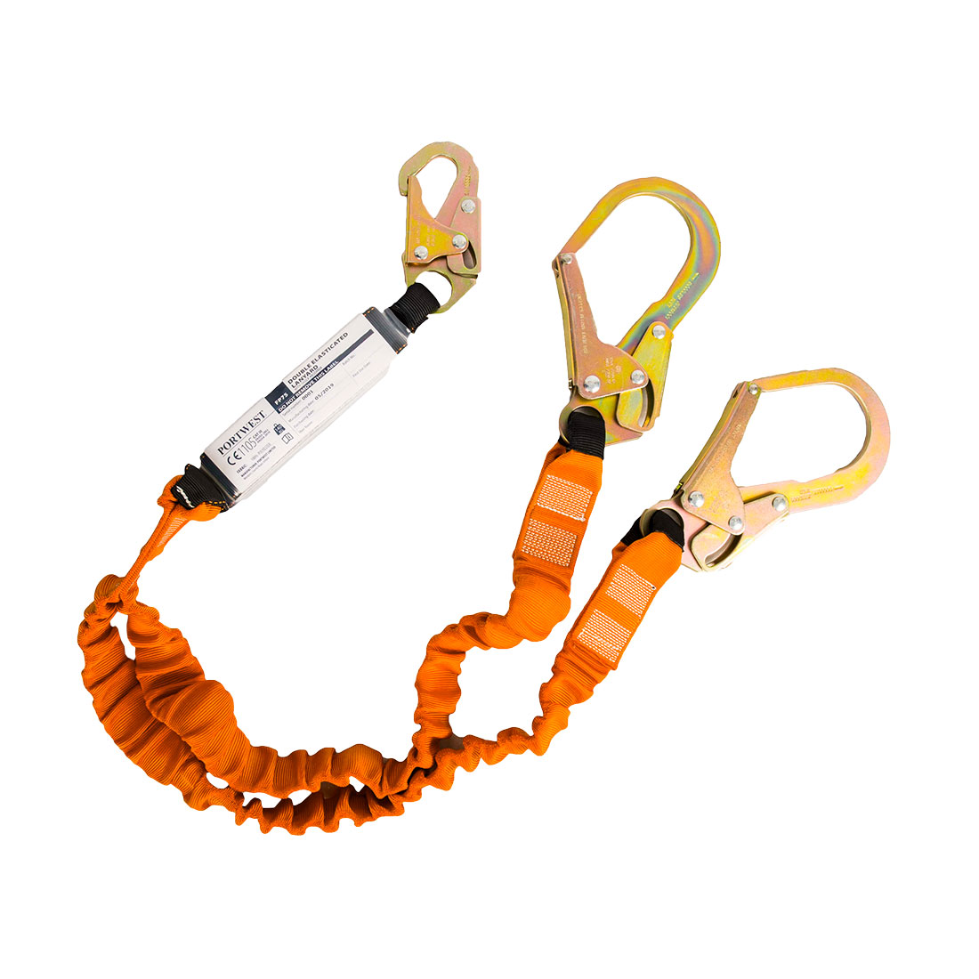 Portwest elastisches Y-Verbindungsmittel mit Bandfalldämpfer bis 140kg (FP75)