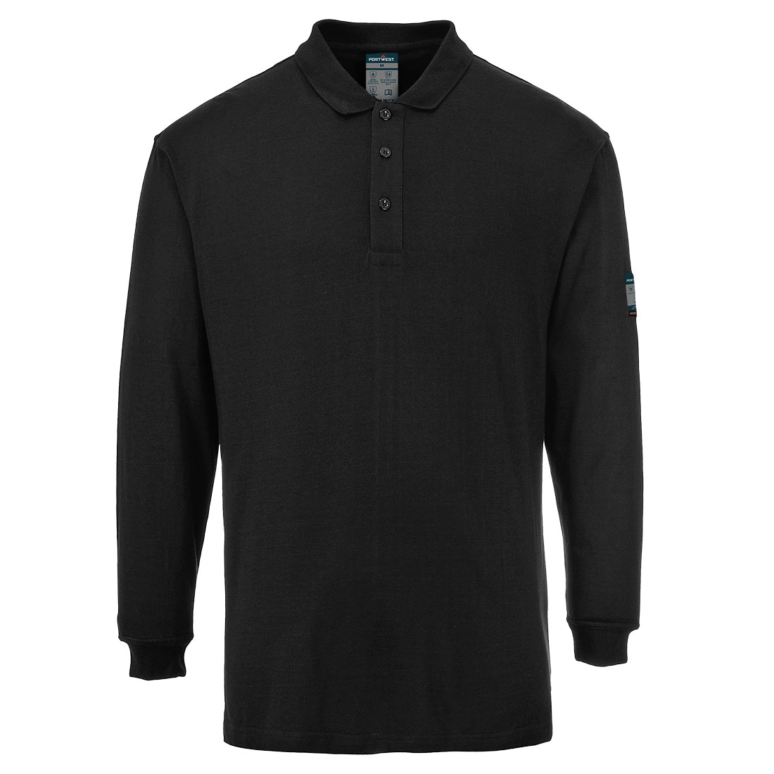 Portwest Modaflame Knit FR Poloshirt Langarm (FR10)