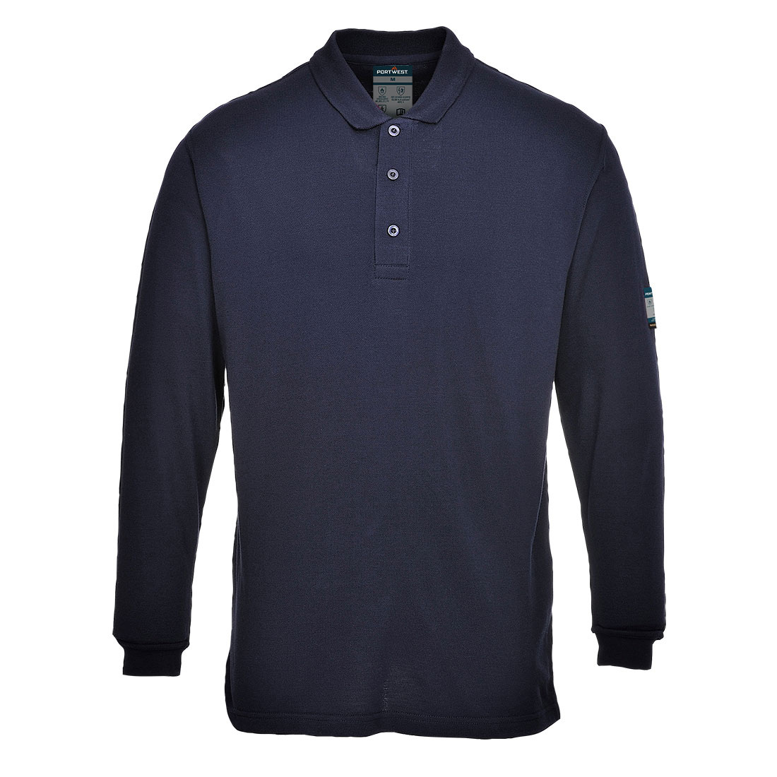 Portwest Modaflame Knit FR Poloshirt Langarm (FR10)