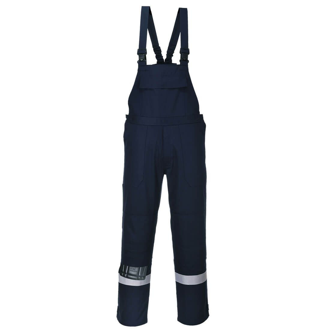 Portwest Bizflame Work FR Latzhose (FR27) Marine L
