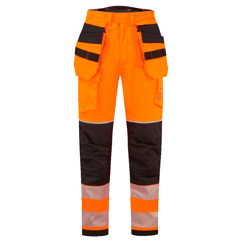 Portwest PW3 Modaflame Rain+ Hi-Vis FR Winterhose mit Holstertaschen (FR427)