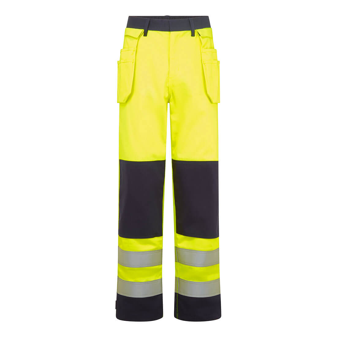 Portwest Bizflame Work Hi-Vis Kontrast FR Bundhose mit Holstertaschen (FR440)