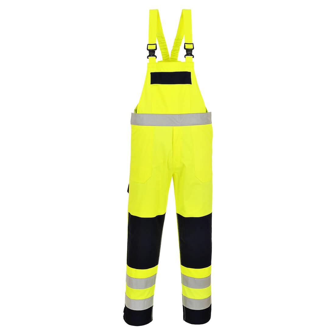 Portwest Bizflame Work Hi-Vis Multinorm Kontrast FR Latzhose (FR63)