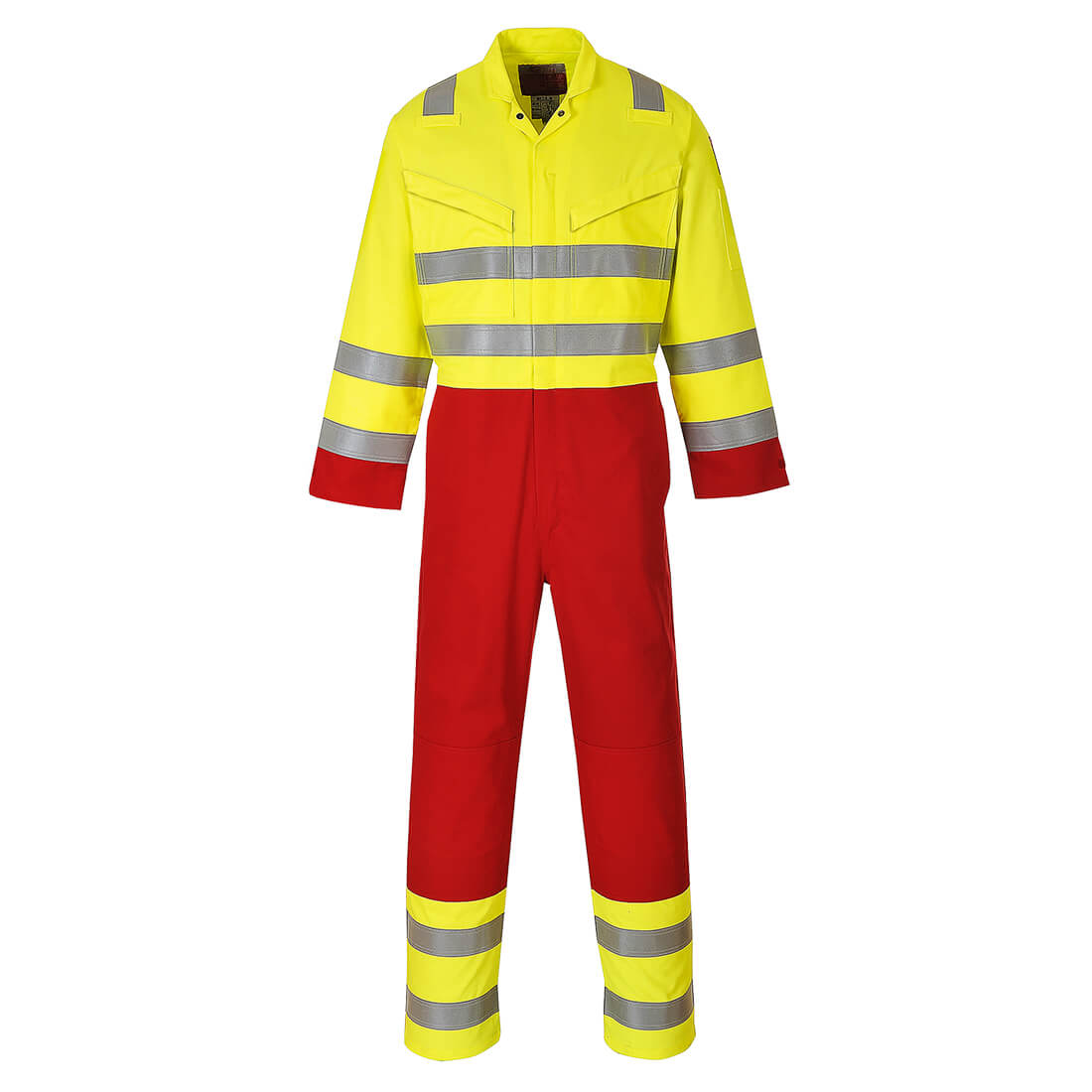 Portwest Bizflame Work Hi-Vis Kontrast FR Overall (FR90)