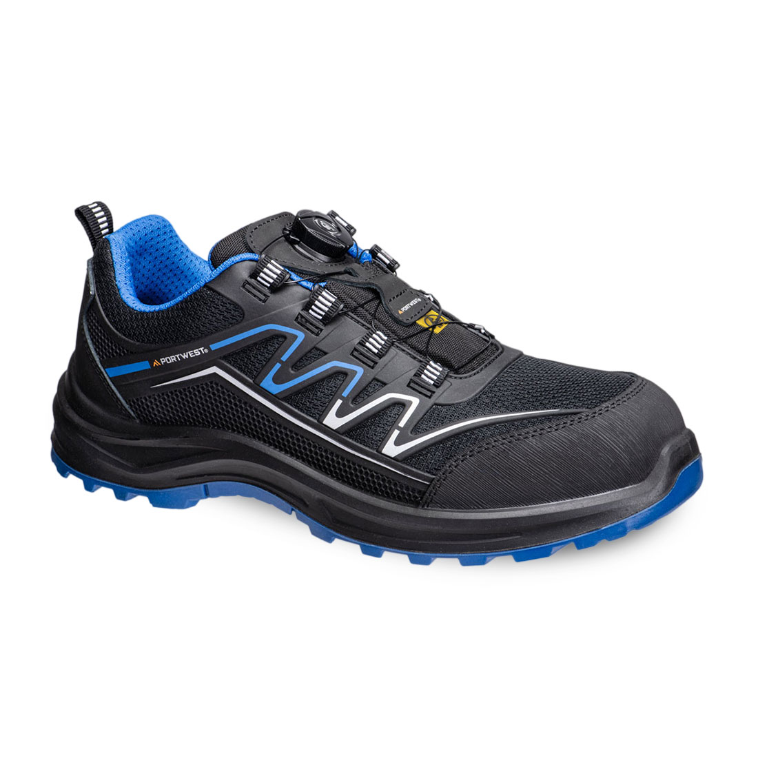 Portwest Verbundwerkstoff KPU und Mesh Trainer S1PS ESD SR FO (FT32)