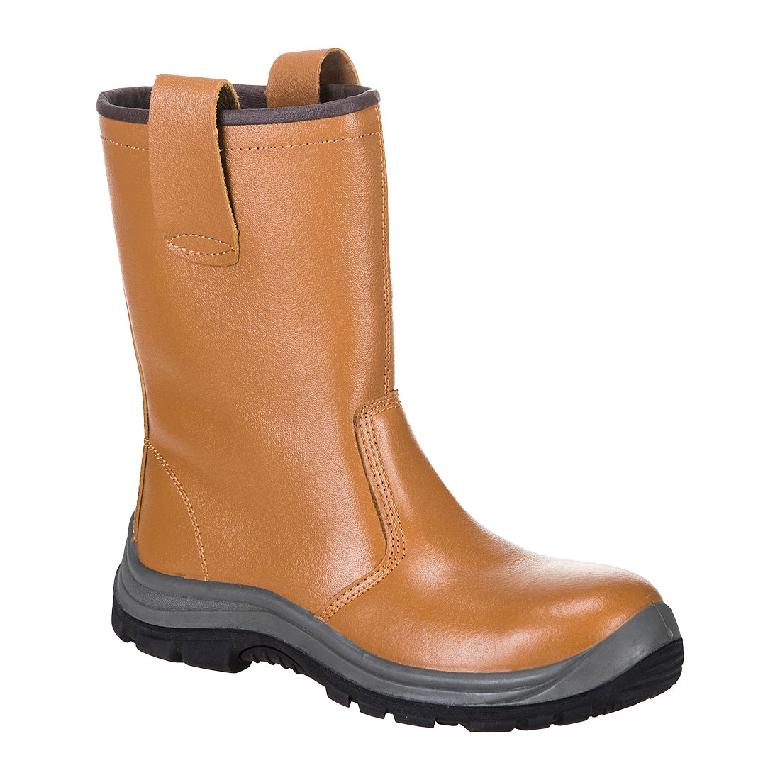 Portwest Steelite Rigger Stiefel S1P HRO (ungefüttert) (FW06) Braun 38