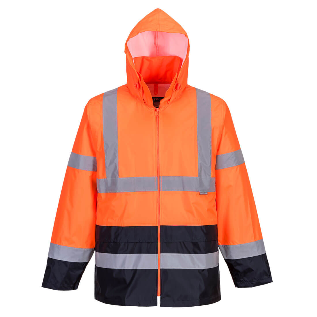 Portwest Hi-Vis Klassische Kontrast Regenjacke (H443)