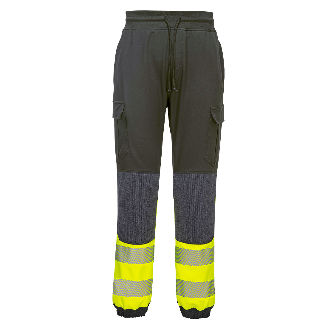 Portwest KX3 Hi-Vis Flexi-Jogger Klasse 1 (KX341) Schwarz/Gelb XL