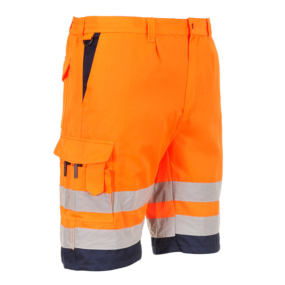 Portwest Leichte Hi-Vis Shorts aus Polyester-Baumwolle (L043)