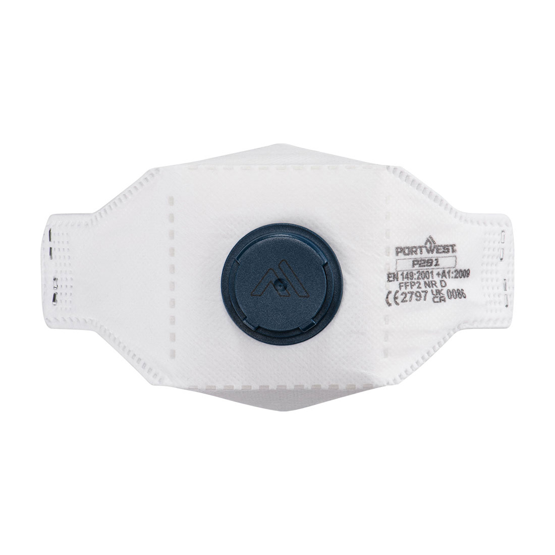 Portwest EAGLE FFP2 Ventilierte Dolomit-Faltatemschutzmaske (Pk10) (P291)