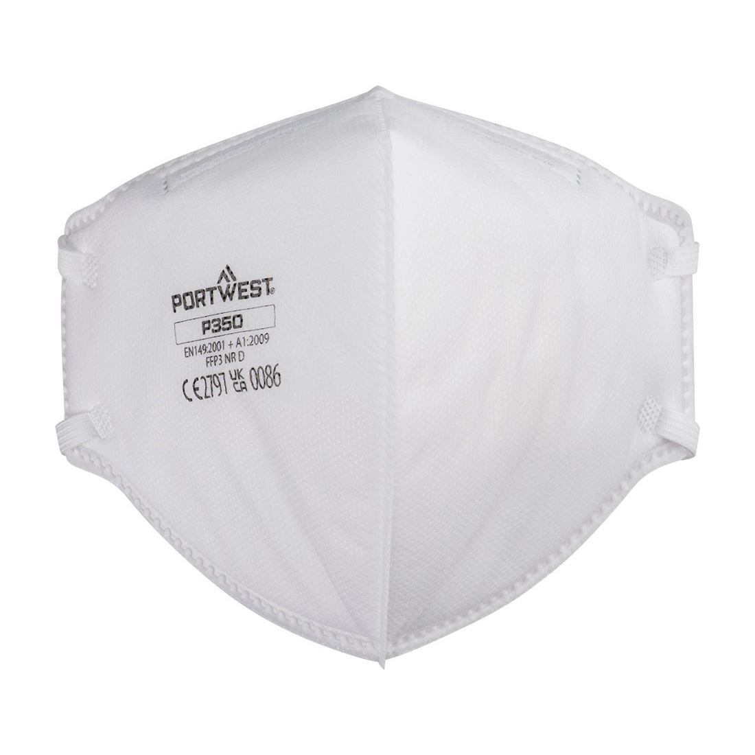 Portwest FFP3 Dolomite faltbare flache Atemschutzmaske (P350)