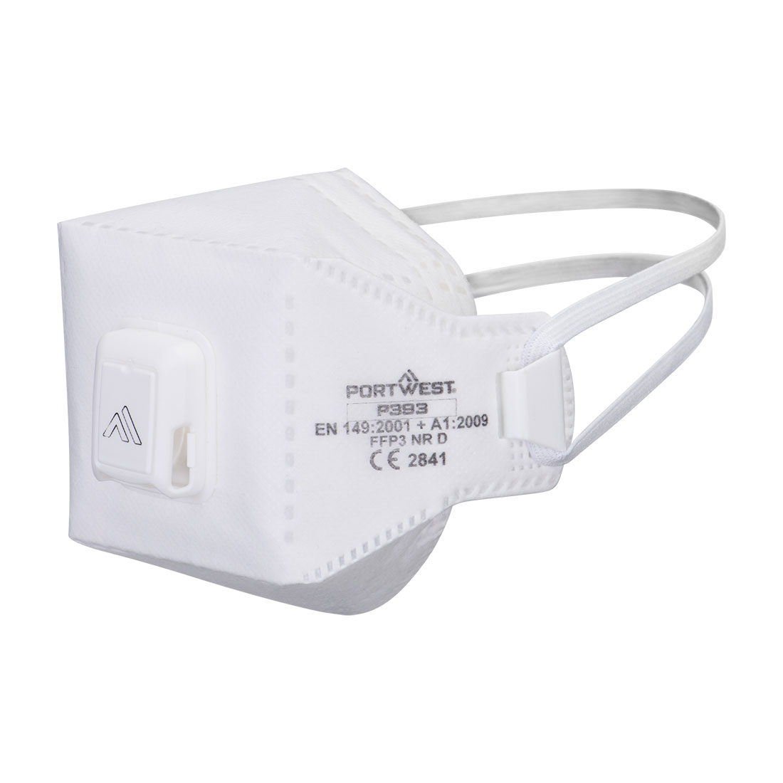 Portwest EAGLE PRO FFP3 Dolomit faltbare Feinstaubmaske mit Ventil (10er Pack) (P393)