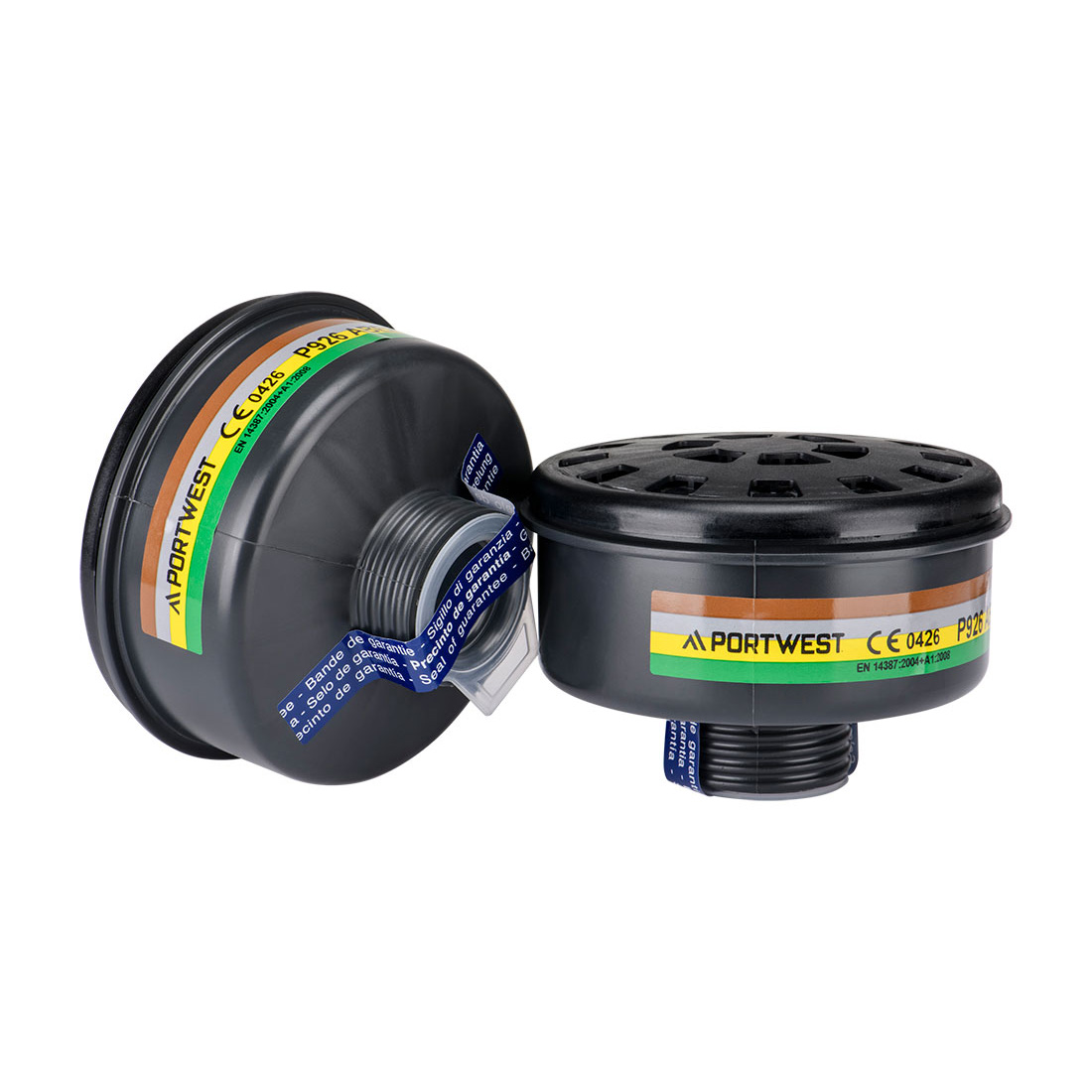 Portwest ABEK2 Gasfilter Universalgewinde (Pk4) (P926)