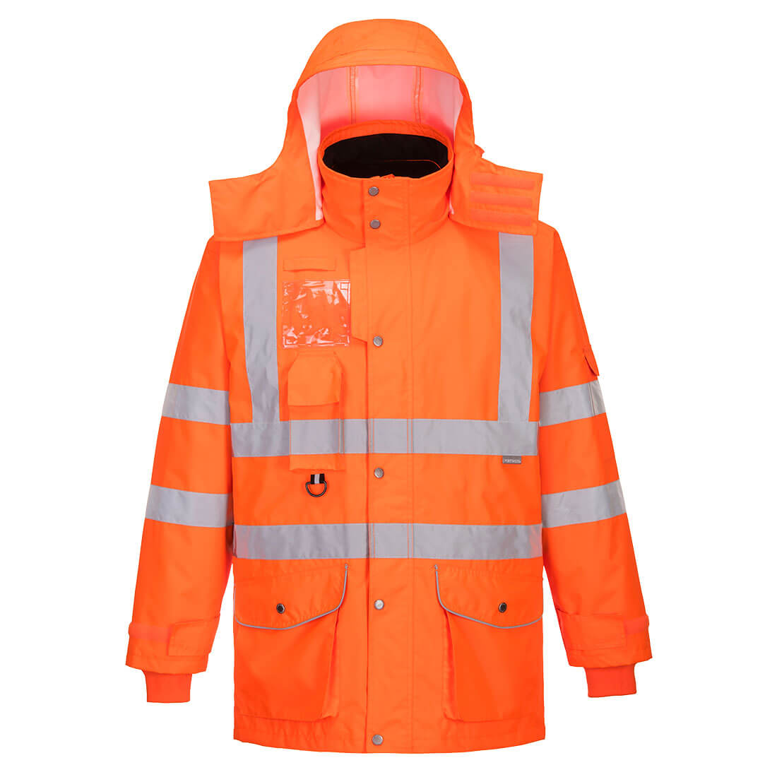 Portwest Hi-Vis 7-in-1 Verkehrsjacke atmungsaktiv (RT27)