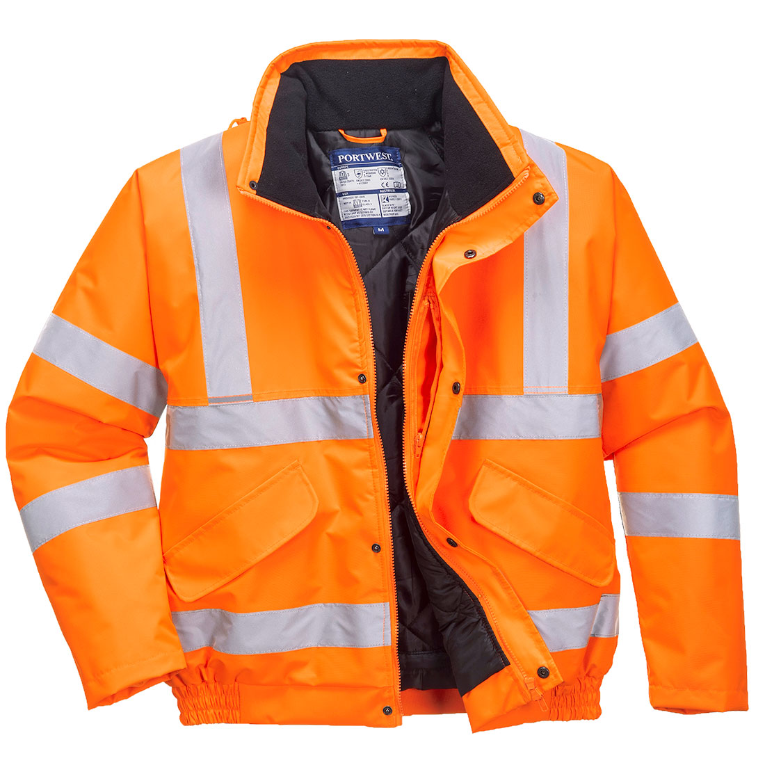 Portwest Hi-Vis Winter Pilotjacke (RT32) Orange XL