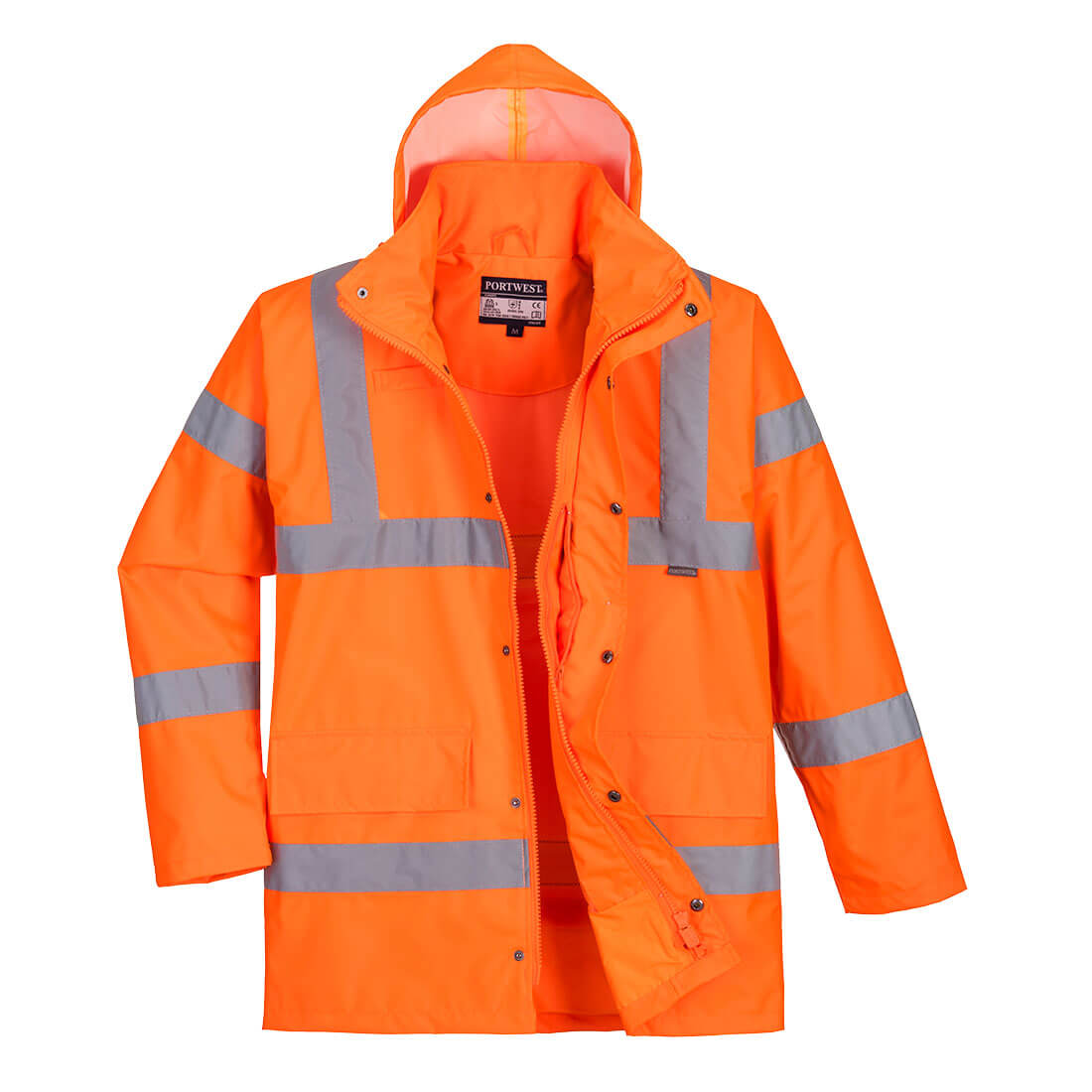 Portwest Hi-Vis Regen Verkehrsjacke atmungsaktiv (RT60)